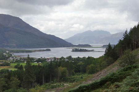 Loch Leven from  ascent of Pap of Glencoe