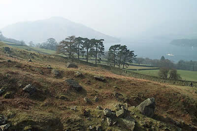 View from Swarthbeck Gill to Ullswater