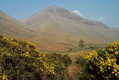 Great Gable can be seen to best advantage from Wasdale