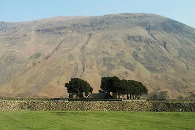 The Chapel at Wasdale Head occupies a superb setting