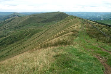 The highest point of Rushup Edge is Lord's Seat