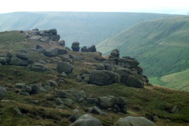 Woolpacks are group of exposed gritstone features