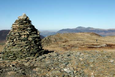 The summit beehive cairn on High Spy