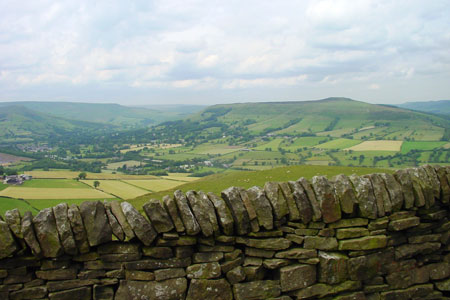 Win Hill and Kinder Scout from Shatton Edge