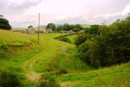 Abney and Abney Moor from Abney Brook