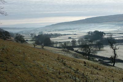 Littondale from above Arncliffe village