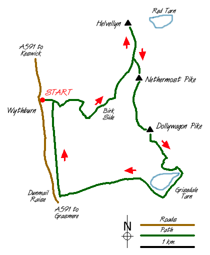 Walk 1229 Route Map