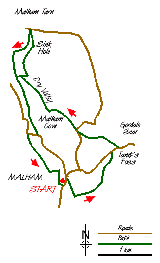 Walk 1239 Route Map