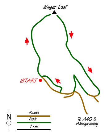 Route Map - Walk 1271