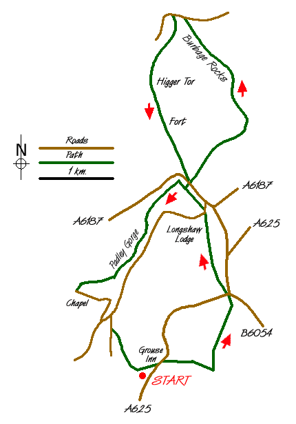 Walk 1273 Route Map