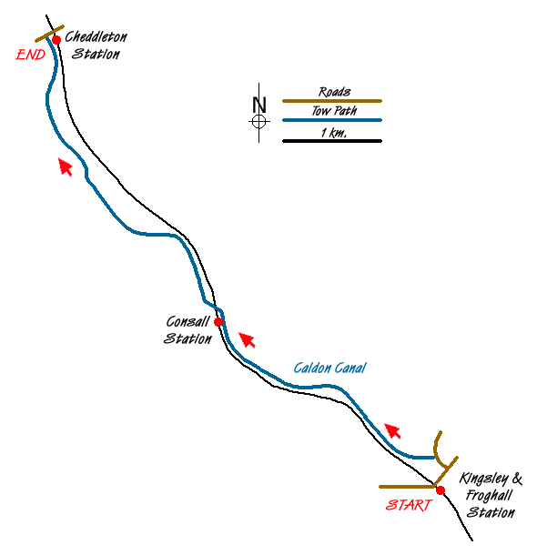 Walk 1284 Route Map