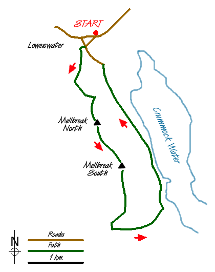 Route Map - Walk 1290
