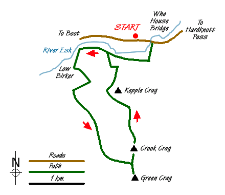 Route Map - Walk 1299