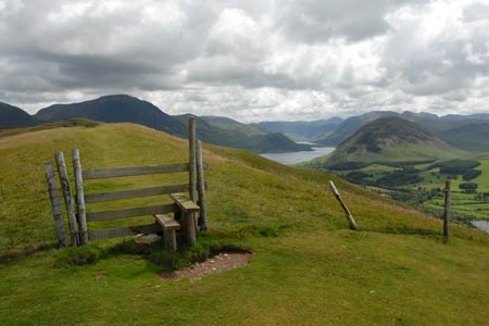 View of Crummock Water from Darling Fell