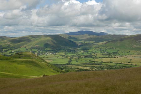 The Vale of Lorton and Skiddaw from Low Fell