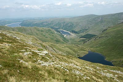 The view north to Haweswater from Mardale Ill Bell
