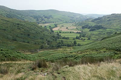 The Kent valley below Nan Bield Pass
