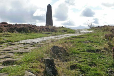 Approach to Captain Cook's Monument from Gribdale Terrace