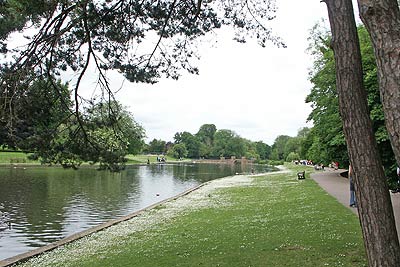 The Lake in Verulamium Park, St Albans