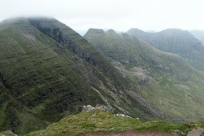 The view from the summit of Tom na Gruaagaich