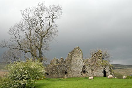 The ruins of Pendragon Castle