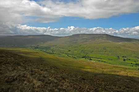 View to Wild Boar Fell from Mallerstang Edge