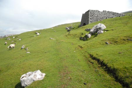 Fell End Clouds - well preserved lime kiln