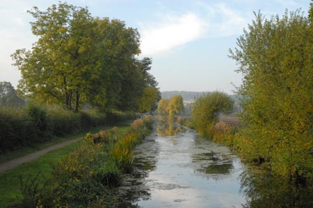 The Grantham Canal near Vimy Ridge Farm