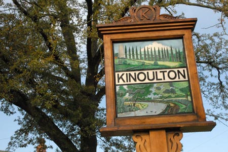Kinoulton village sign