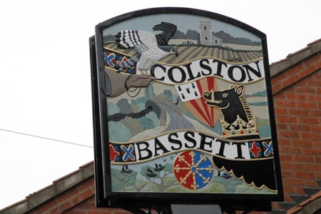 Colston Bassett village sign