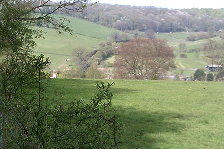 View to White Hawridge Bottom, Little Pressmore Farm