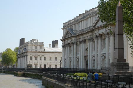 Greenwich University by River Thames 