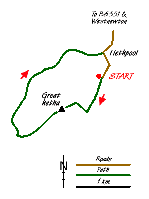 Walk 1314 Route Map