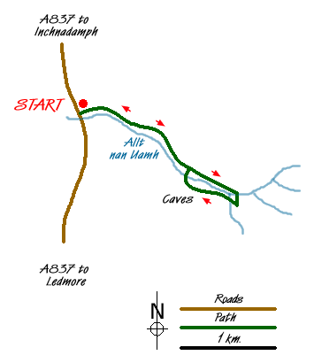 Walk 1319 Route Map