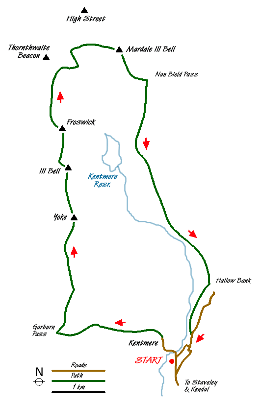 Walk 1320 Route Map