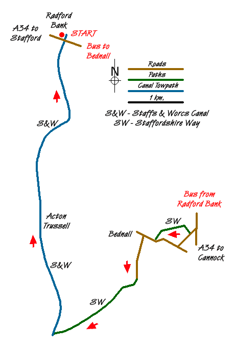 Route Map - Walk 1394