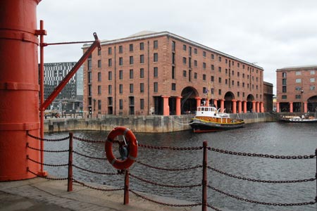 Former warehouses at Albert Dock