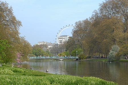 London - St James's Park and its lake