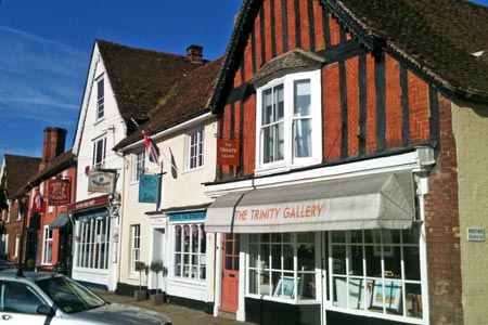 Shops in Hall Street, Long Melford
