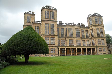 Hardwick Hall from the main lawn