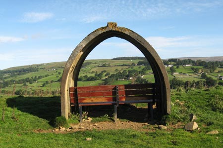 Interesting seat near Middleton-in-Teesdale
