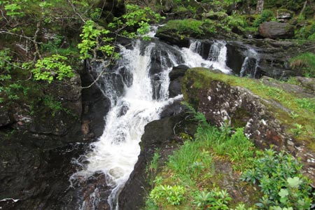 WHW - Waterfalls at Inversnaid, Loch Lomond