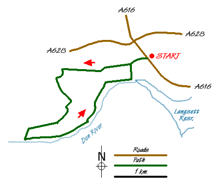 Route Map - Walk 1401