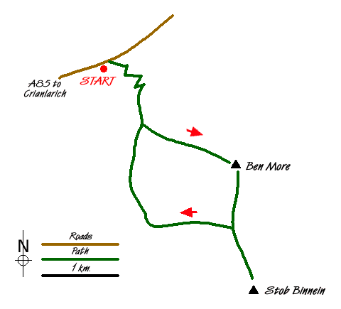 Route Map - Walk 1406