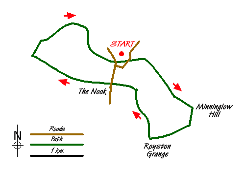 Walk 1410 Route Map