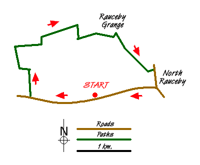 Route Map - Walk 1436