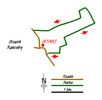 Walk 1437 Route Map
