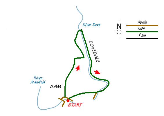 Route Map - Walk 1475