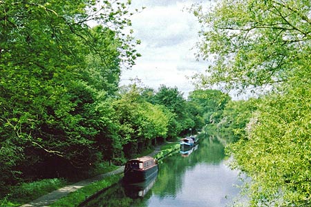 Grand Union Canal from bridge 145