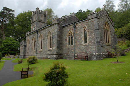 The parish church at Rydal